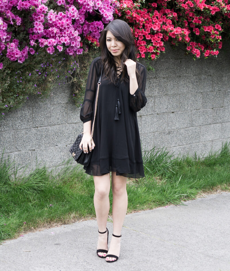 chelsea28 black dress