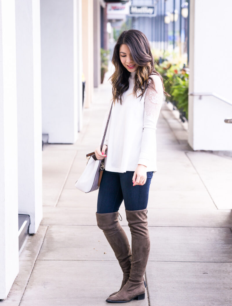 casual over the knee boots